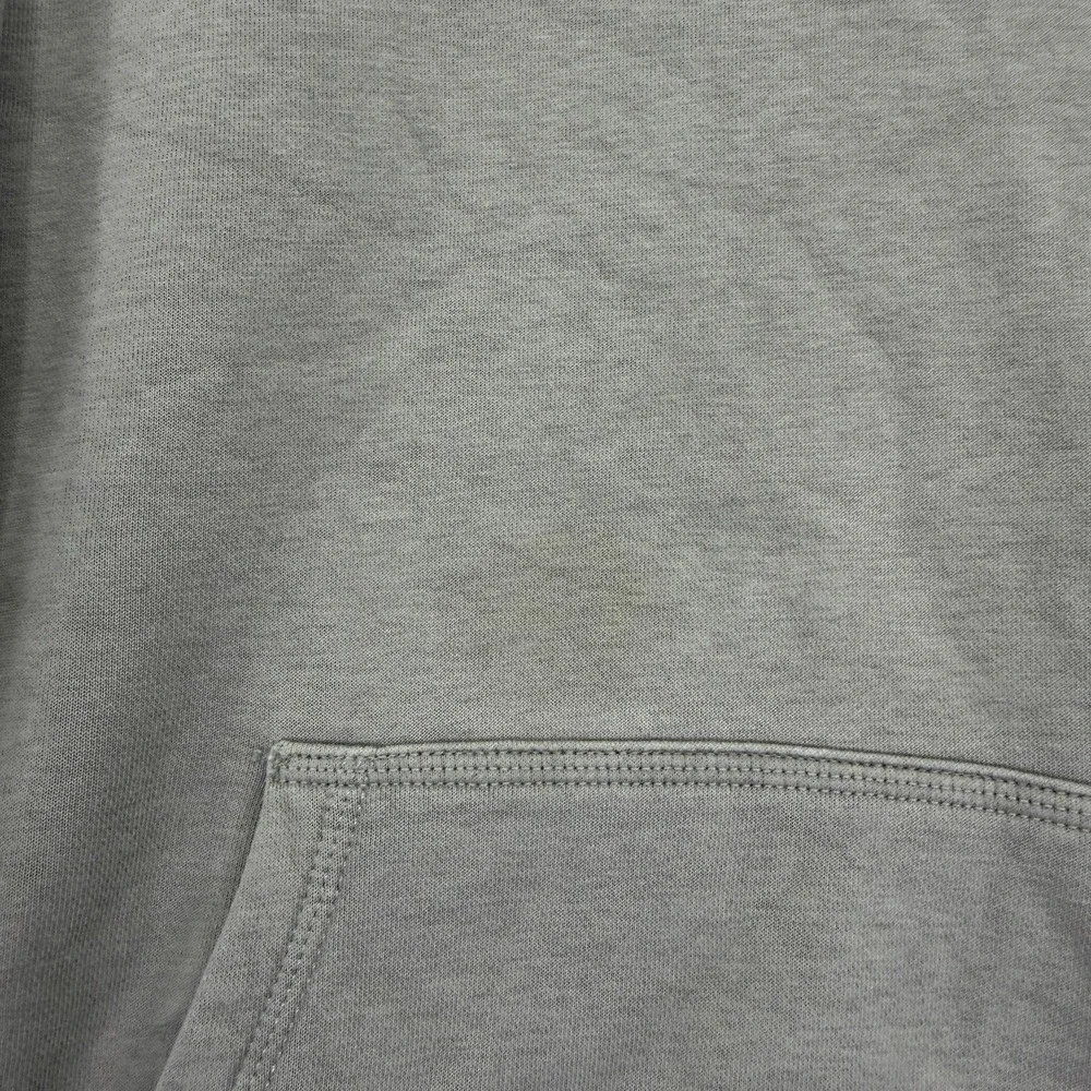Nike Hoodie Mens Large Green Fleece Pullover Small Swoosh Kangaroo Pocket